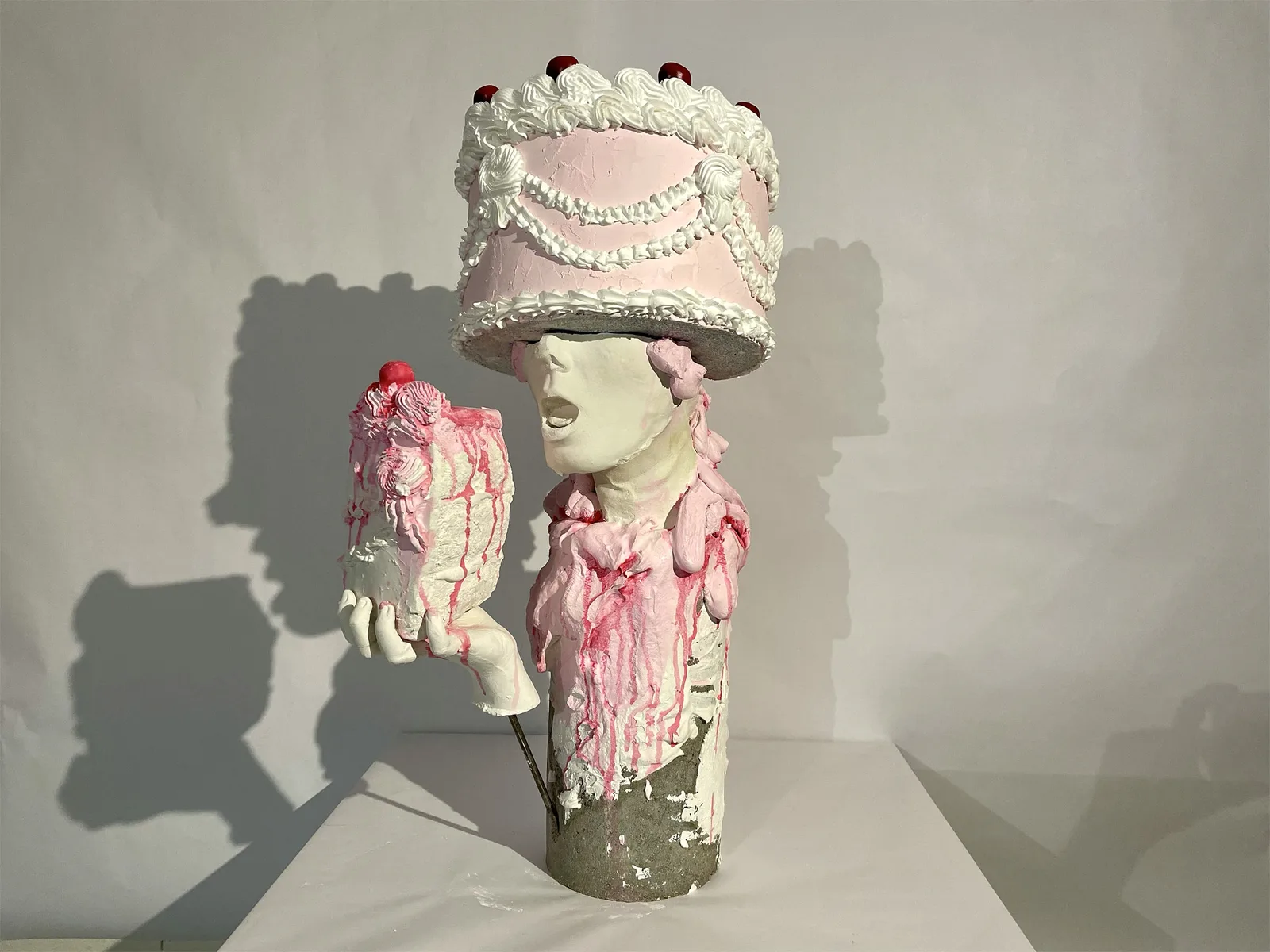 Sculptural work from the Eucharist series exploring themes of communion and ritual